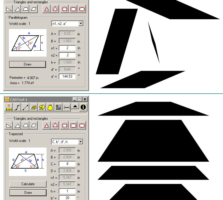 Alexander Penkin’s Cadtool 4 has been updated