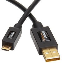 USB to Micro USB data and charging cable