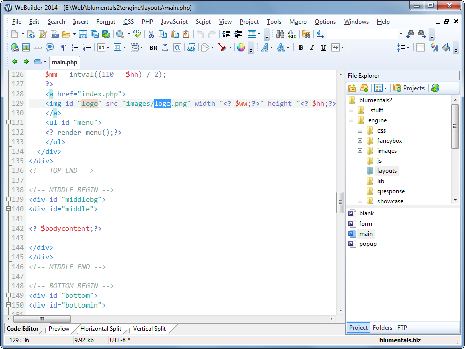 WeBuilder 2014 Web Code Editor