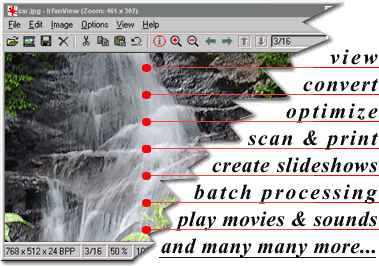 Irfanview File Viewer and Converter
