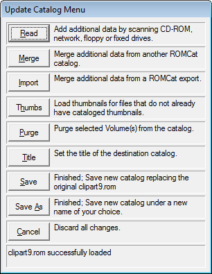 Update ROMCat Catalog