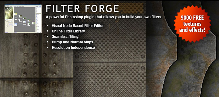 Filter Forge - an advanced Photoshop plugin