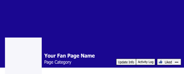 Facebook Fan Page Cover Template for 2014 Redesign