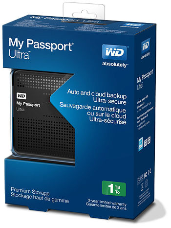 WD My Passport Ultra 1 TB