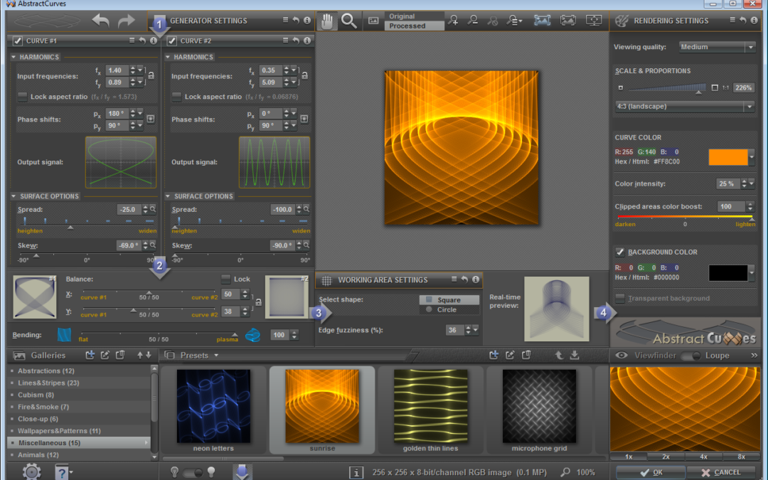 AbstractCurves Photoshop Plug-In Updated To Support 64-Bit - Graphics ...