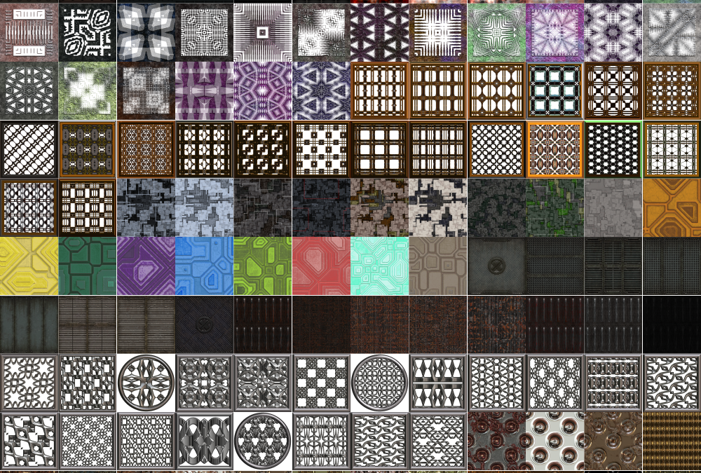 Grate Collection Of Heavy Metal Seamless Textures