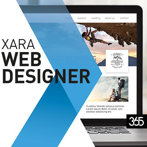 xara web design templates
