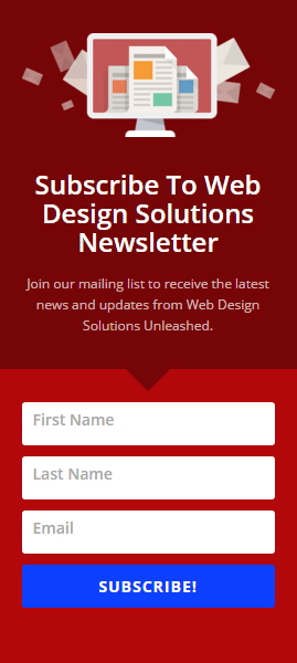 web-design-signup-form