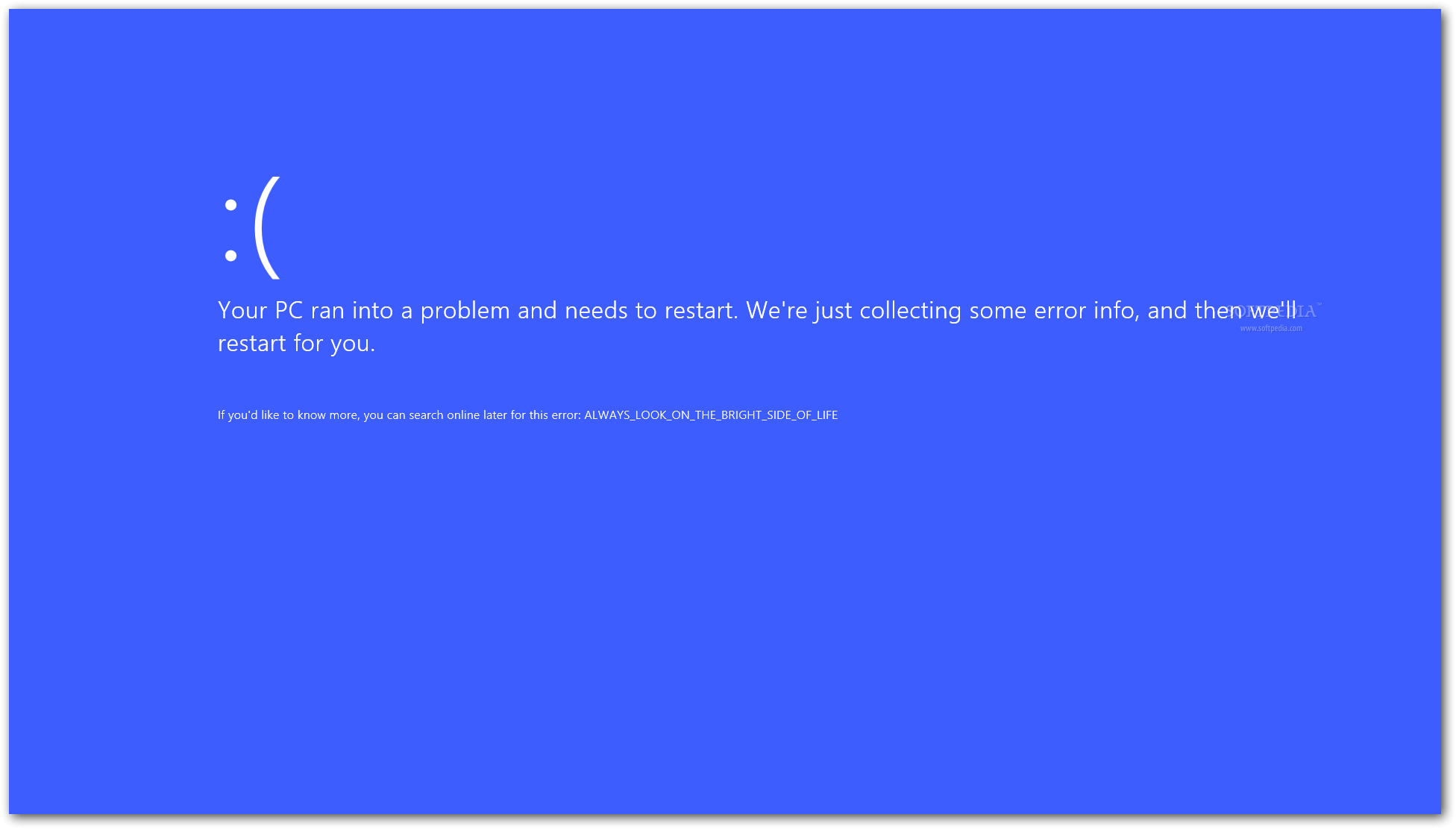 Windows 8 Error Wallpaper