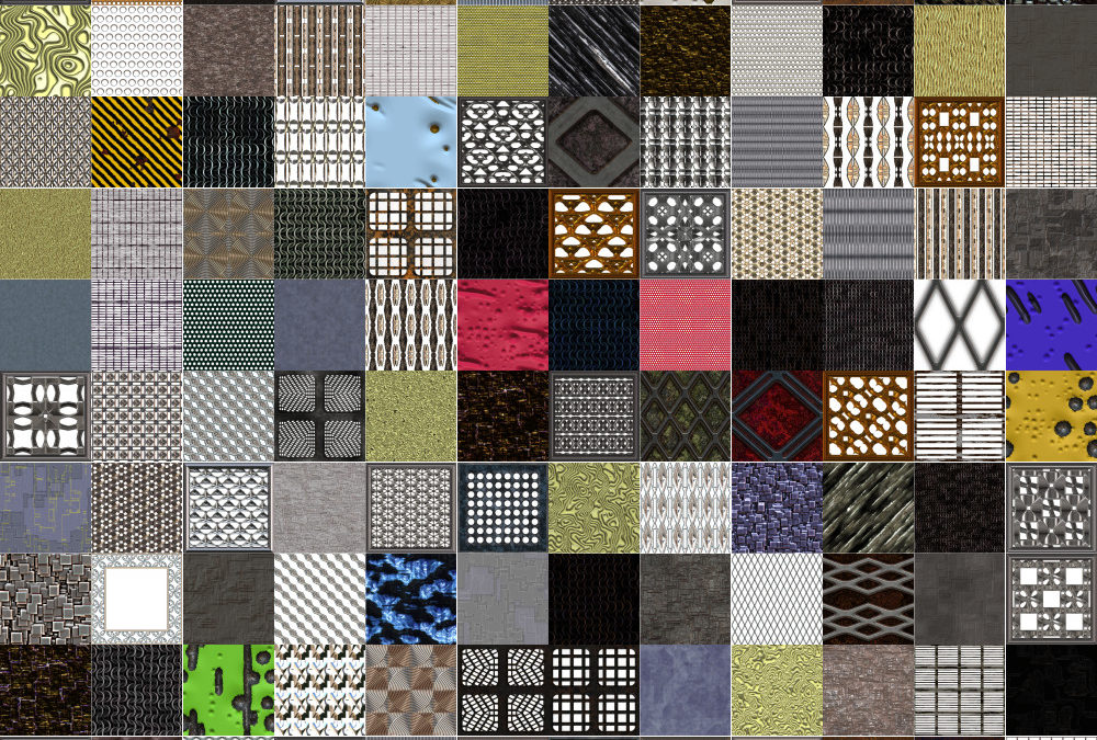Hot Metal Collection of Seamless Textures