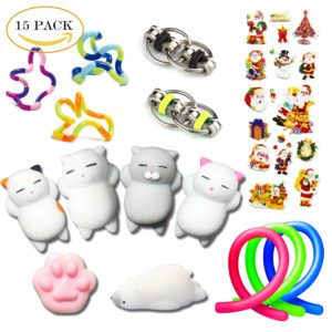 15 Pack Stress Relief Fidget Hand Toys