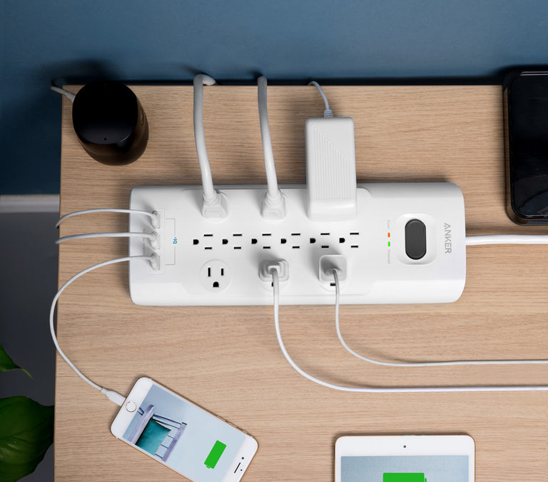 Power Up 15 Devices with Anker PowerPort Power Strip
