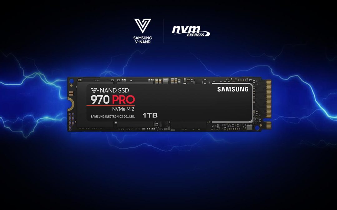 Samsung 970 Pro NVMe SSD Drive is Smoking Fast