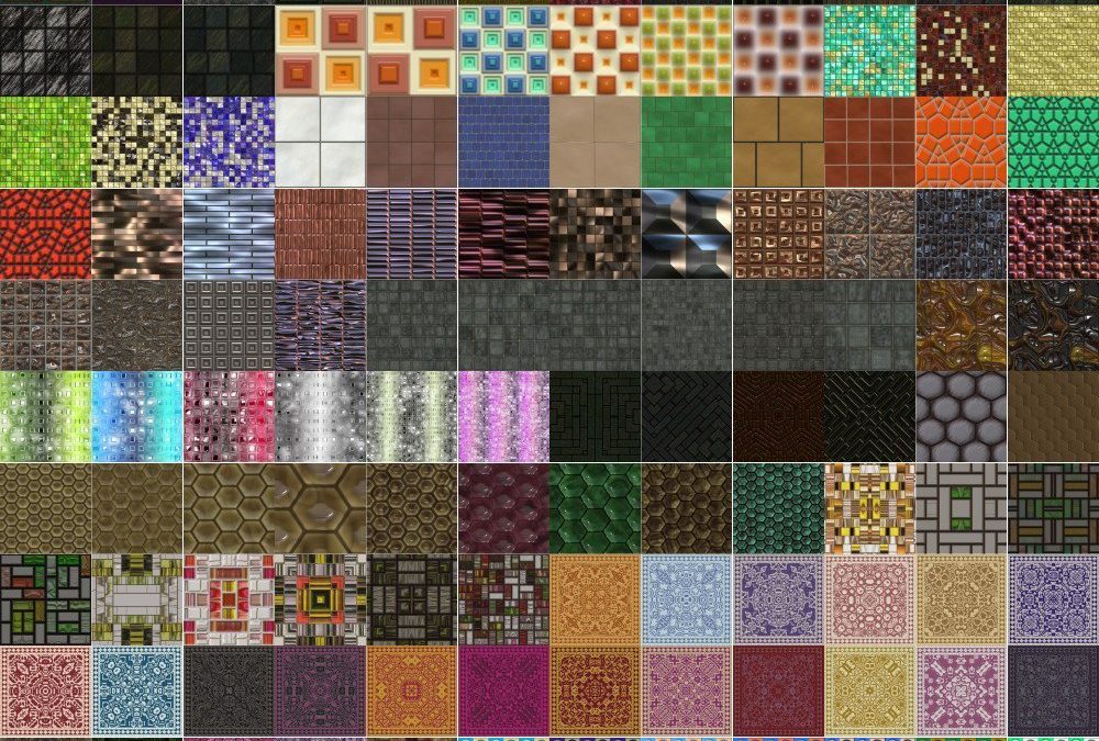New Collection of Tiles Seamless Textures