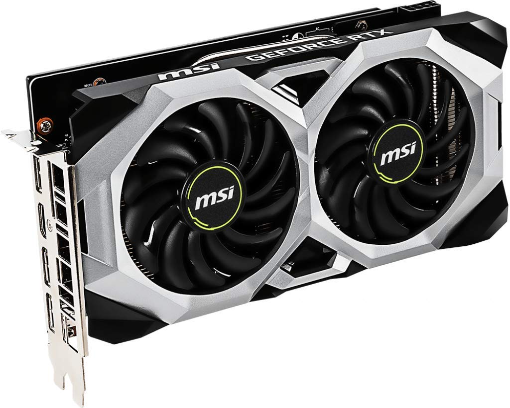 MSI GAMING GeForce RTX 2060 6GB GDRR6 192-bit HDMI/DP Ray Tracing Turing Architecture VR Ready Graphics Card