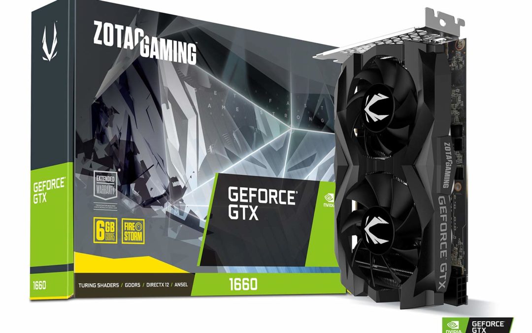 ZOTAC Gaming GeForce GTX 1660 6GB GDDR5 Graphics Card