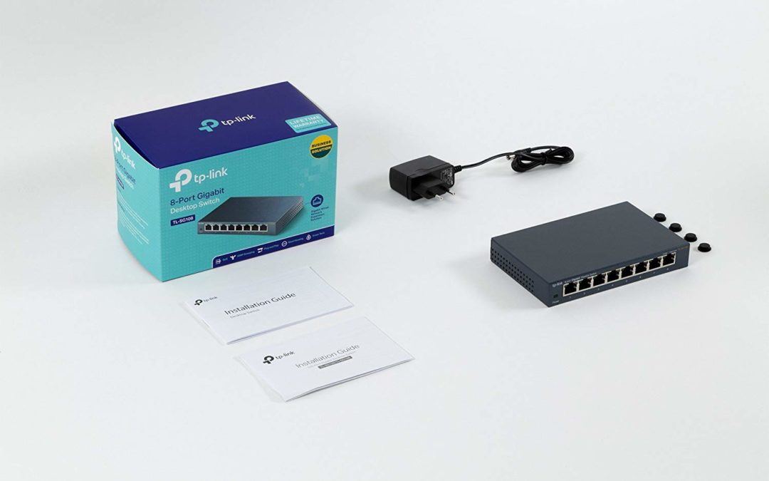 Expand Internet Connections With TP-Link 8 Port Gigabit Switch
