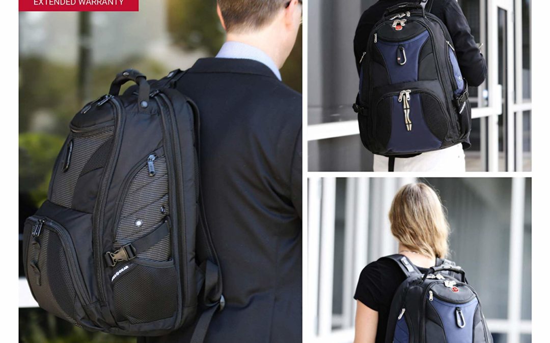 SwissGear Backpack Perfect for Traveling with Laptop, Tablet and More