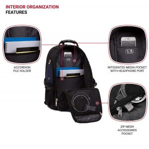 SwissGear Travel Gear 1900 Scansmart TSA Friendly Laptop Backpack