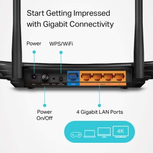 TP-Link AC1200 Gigabit Smart WiFi Router Connections