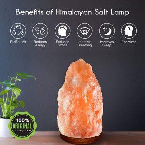Pure Himalayan Crystal Rock Salt Lamp