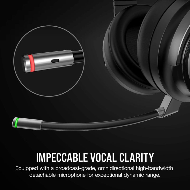 Corsair Virtuoso RGB Wireless Gaming Headset - High-Fidelity 7.1 Surround Sound