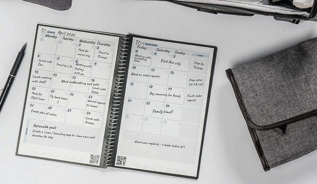 Rocketbook Panda Planner – Reusable Academic Daily Planner