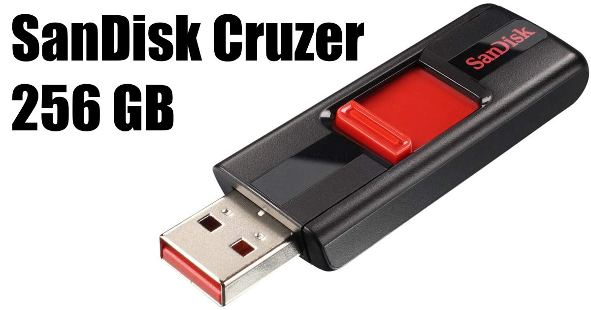 SanDisk 256GB Cruzer USB 2.0 Flash Drive