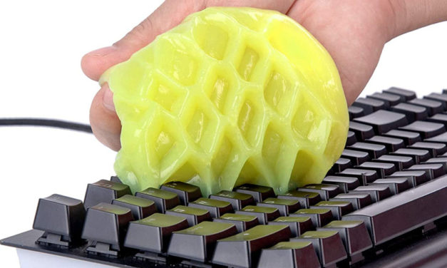 Use Cleaning Gel on Keyboards, Laptops and More