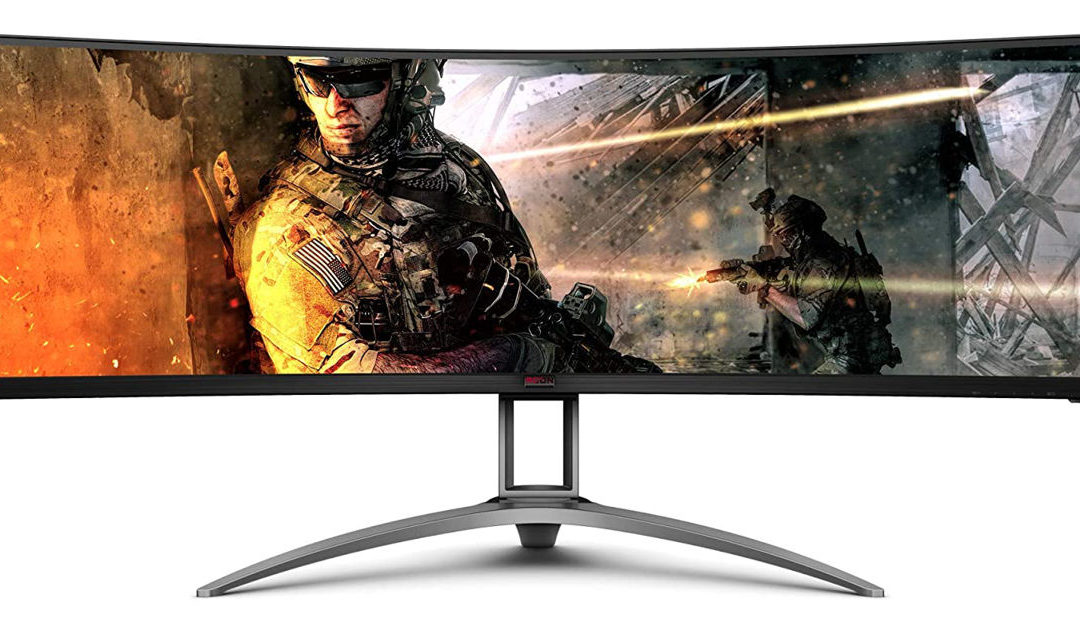 AOC AGON Curved Gaming Monitor Provides 49 Inches of Immersion