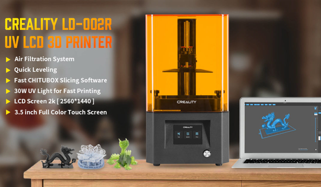 Get Started in 3D Printing With Creality LD002R LCD Resin 3D Printer