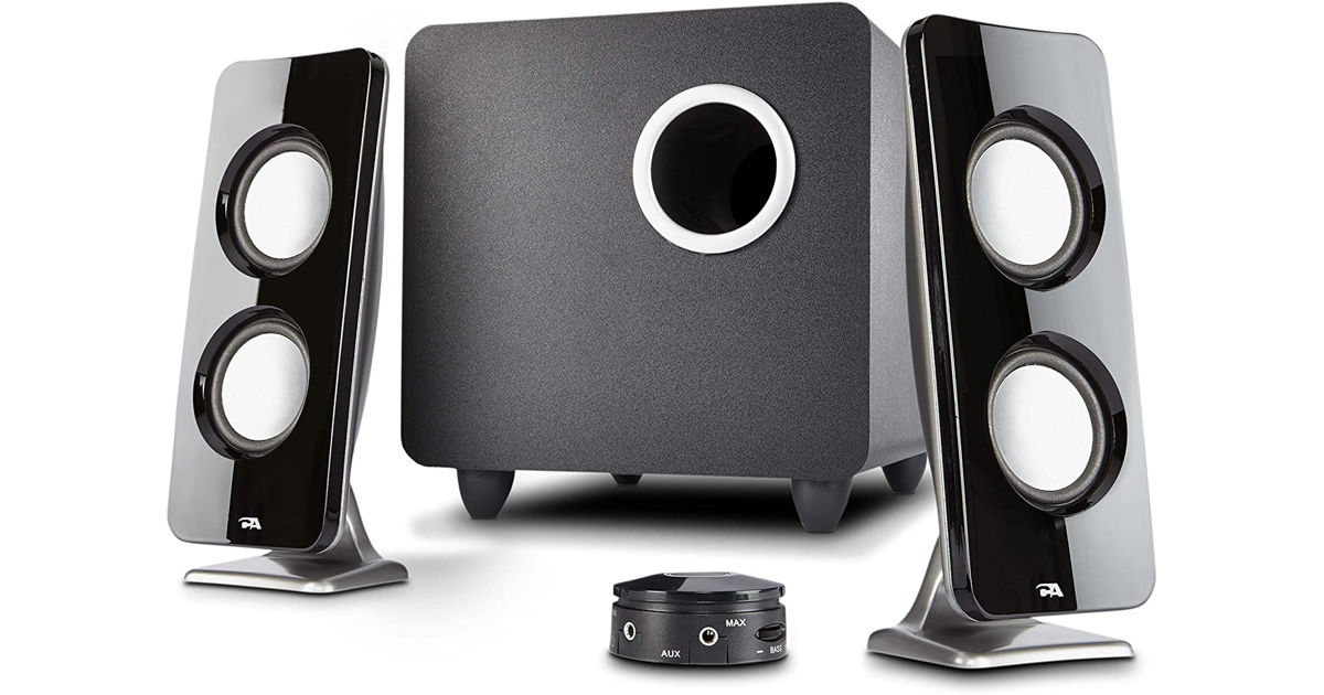 Cyber Acoustics 62W 2.1 Stereo Speaker with Subwoofer