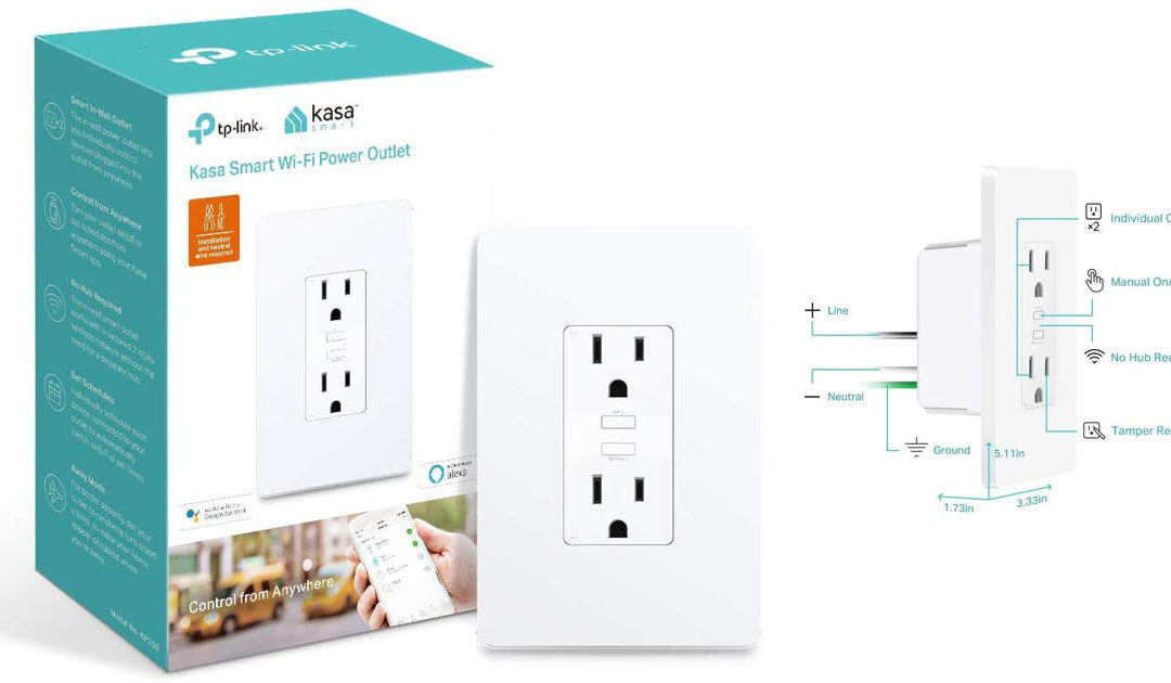 Kasa Smart Plug Wall Outlet Makes Automation Look Good