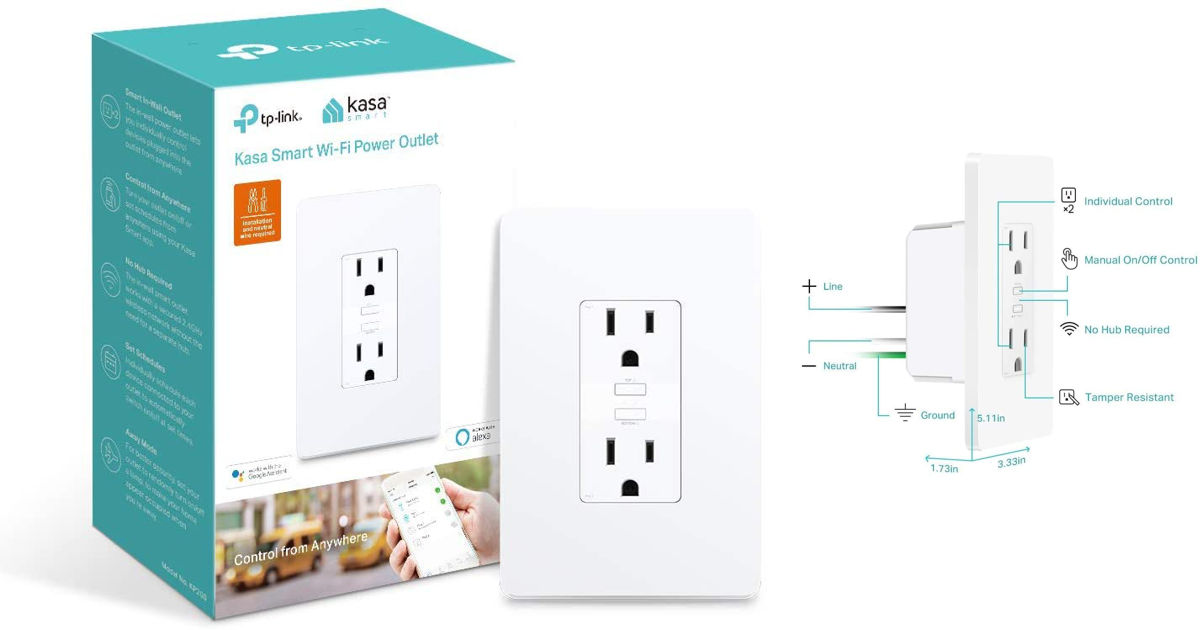 Kasa Smart Plug Wall Outlet Makes Automation Look Good