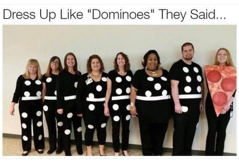 Dominoes Costume