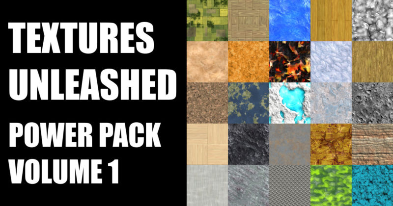 Textures Unleashed Power Pack Volume 1