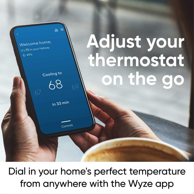 WYZE Smart WiFi Thermostat for Home with App Control