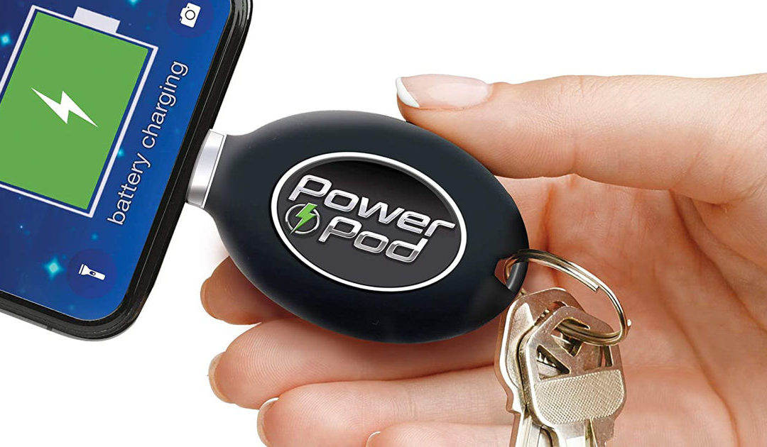 Power Pod Portable Phone Charger Easy Way to Boost Your Battery