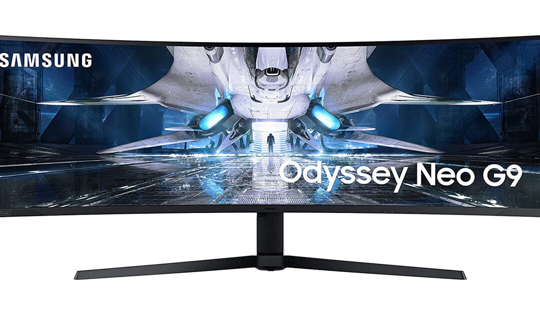 Fill Your Desk With SAMSUNG 49″ Odyssey Neo G9 Gaming Monitor