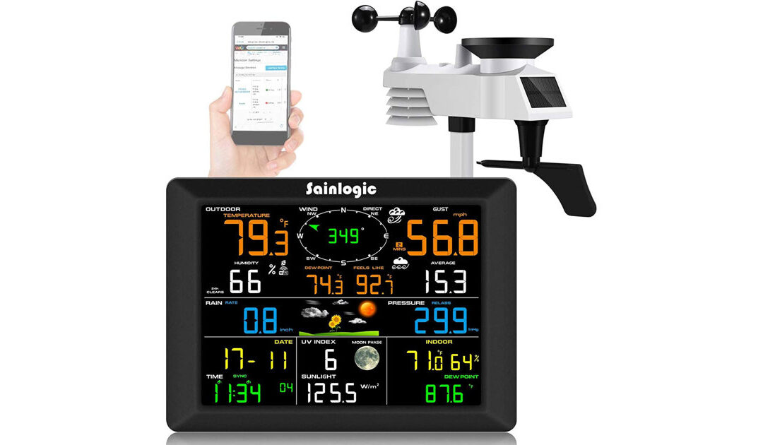 Track Your Exact Weather With Sainlogic Weather Station