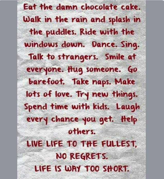 Live Life to the Fullest