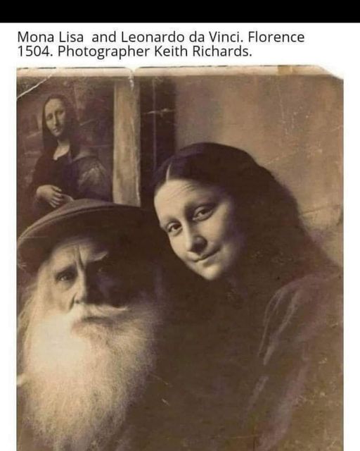 Leonardo da Vinci and Mona Lisa