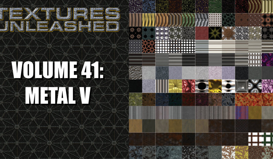 144 New Metal Seamless Textures For Your Projects