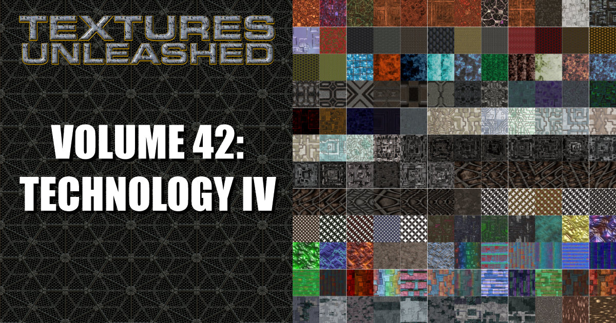 Textures Unleashed Volume 42: Technology IV