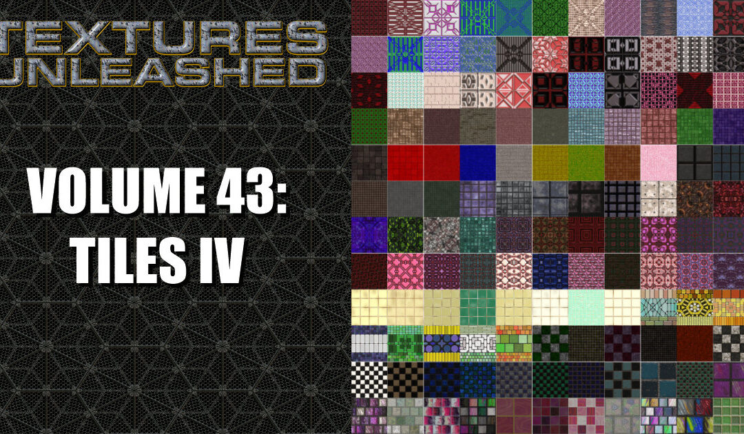 144 New Seamless Tiles Textures For Your Projects