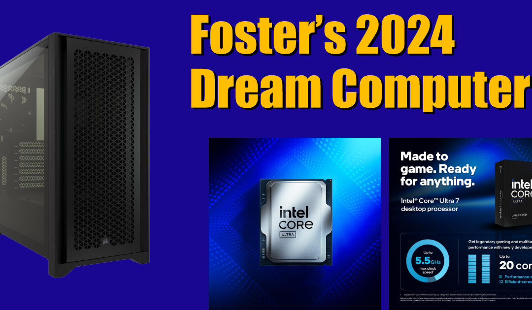 Foster’s Dream Computer 2024 Is Being Built