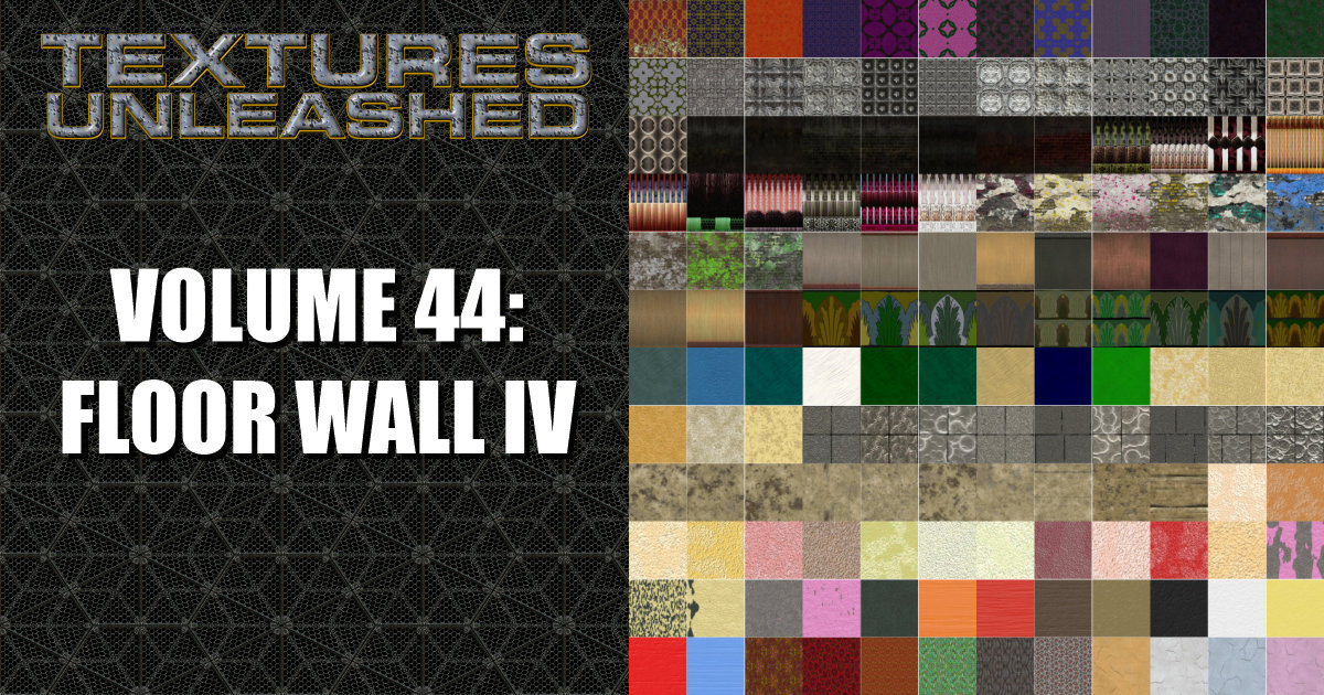 Textures Unleashed Volume 44: Floor Wall IV