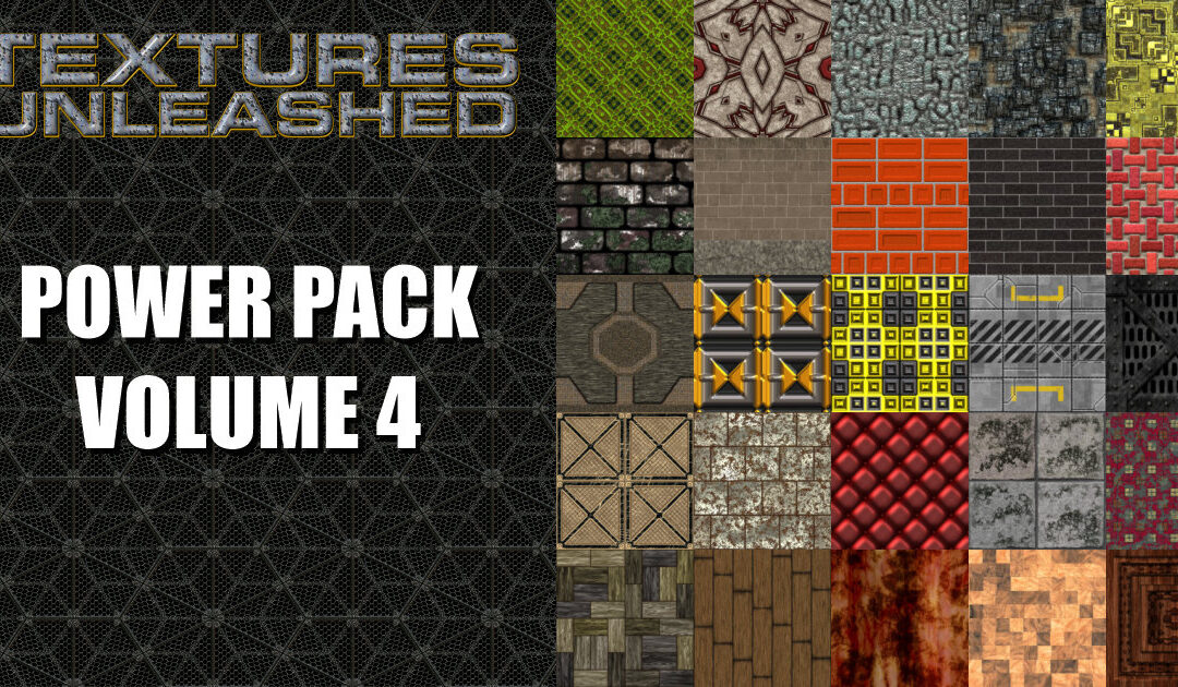 Fourth Power Pack of Seamless Textures Released