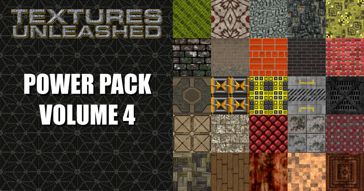 Textures Unleashed Power Pack Volume 4