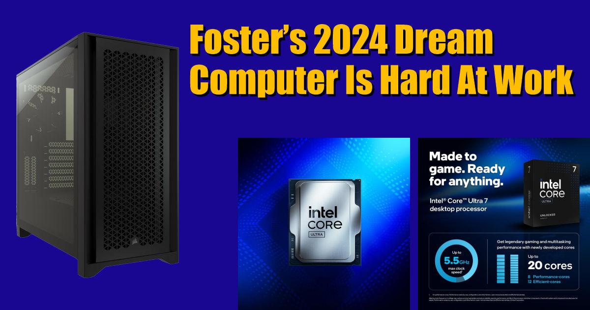 Foster's Dream Computer 2024 Is Hard at Work